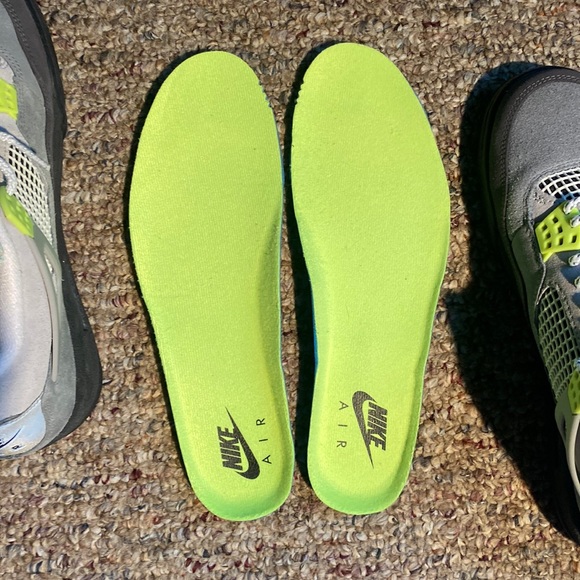 Nike Air Jordan 4 Neon 95 - Picture 6 of 12